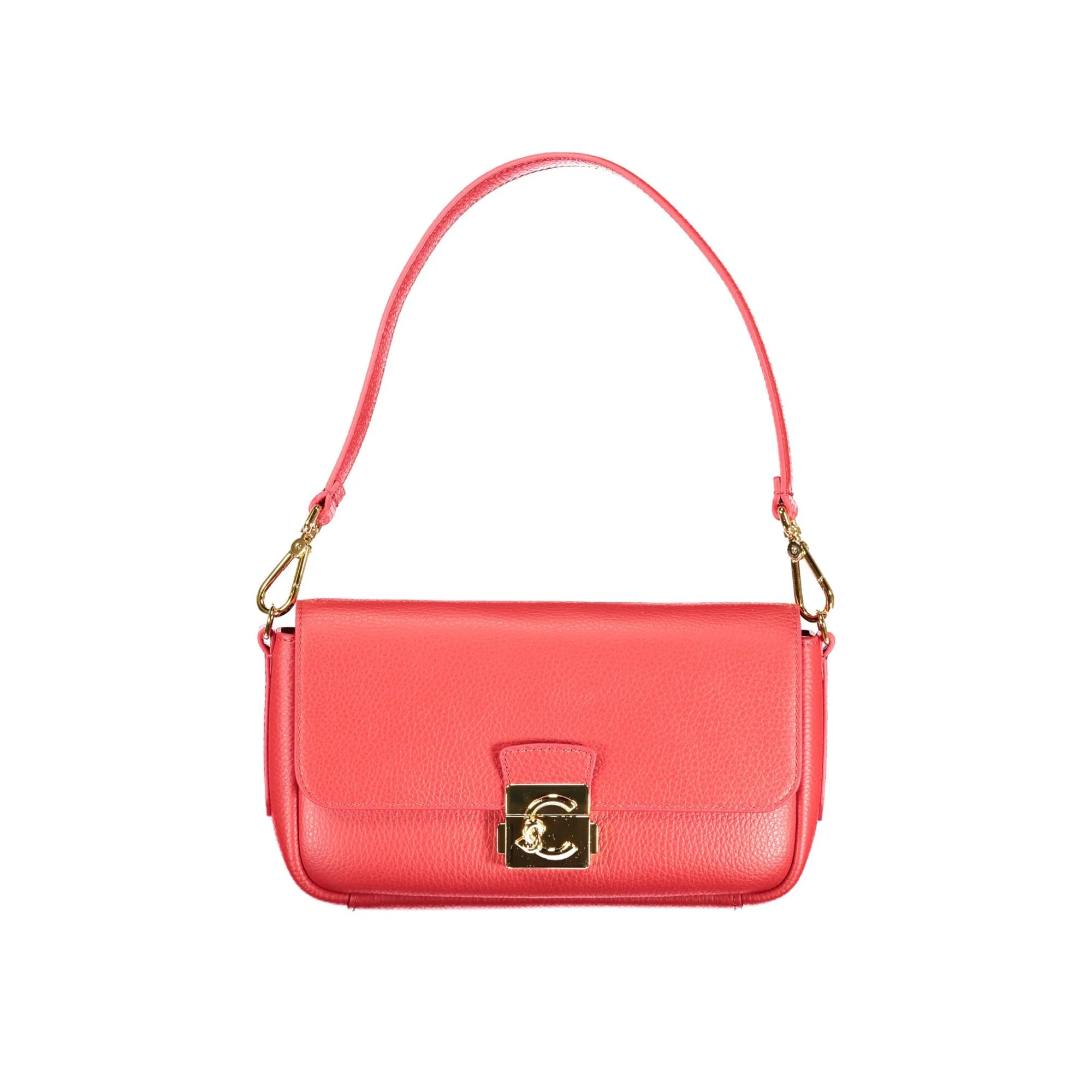 Coccinelle Borsa a Tracolla Pelle Donna Rossa Logo Borse Rosso - foto prodotto